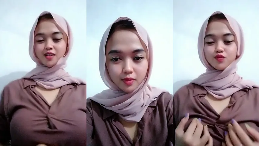 Bokep Indo Hijaber Cantik Remas Tetek Godain Pascol